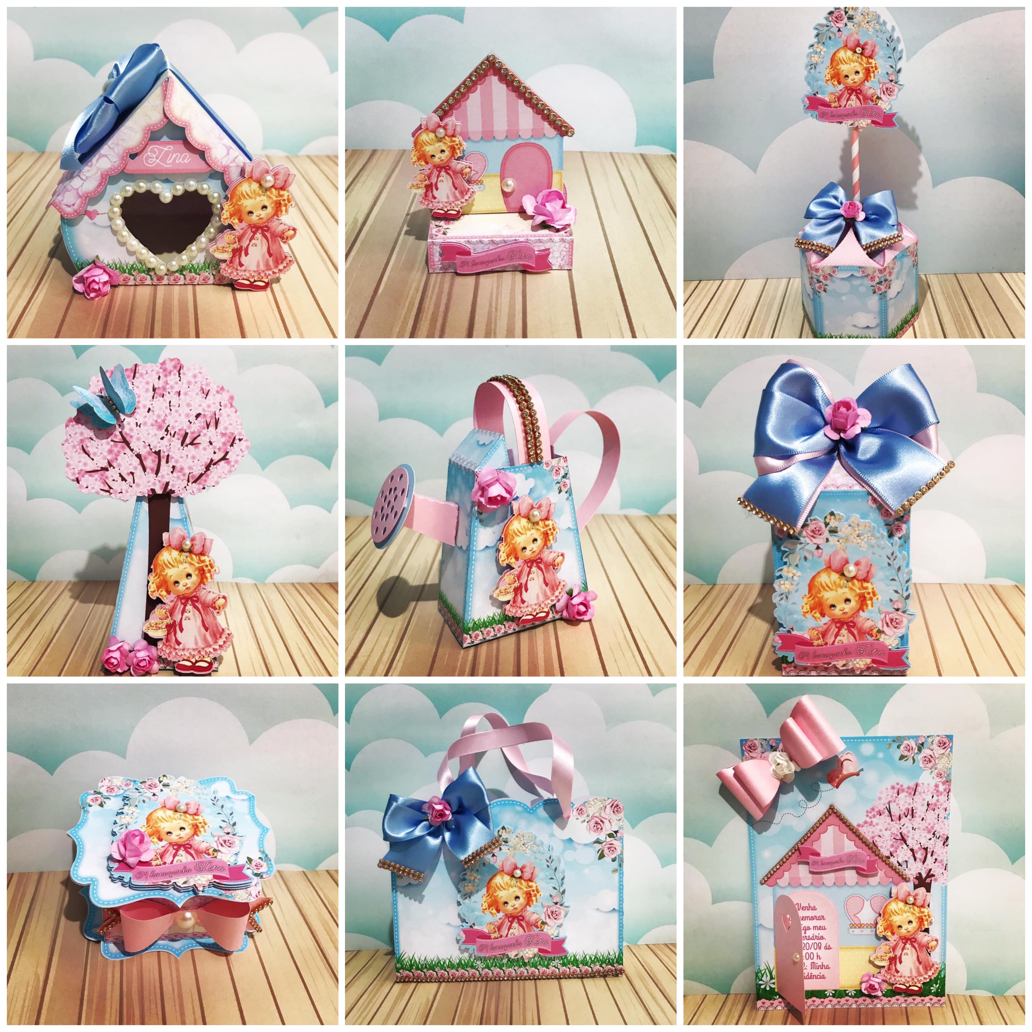 CÓDIGO 241 - KIT FESTA CASINHA DE BONECA