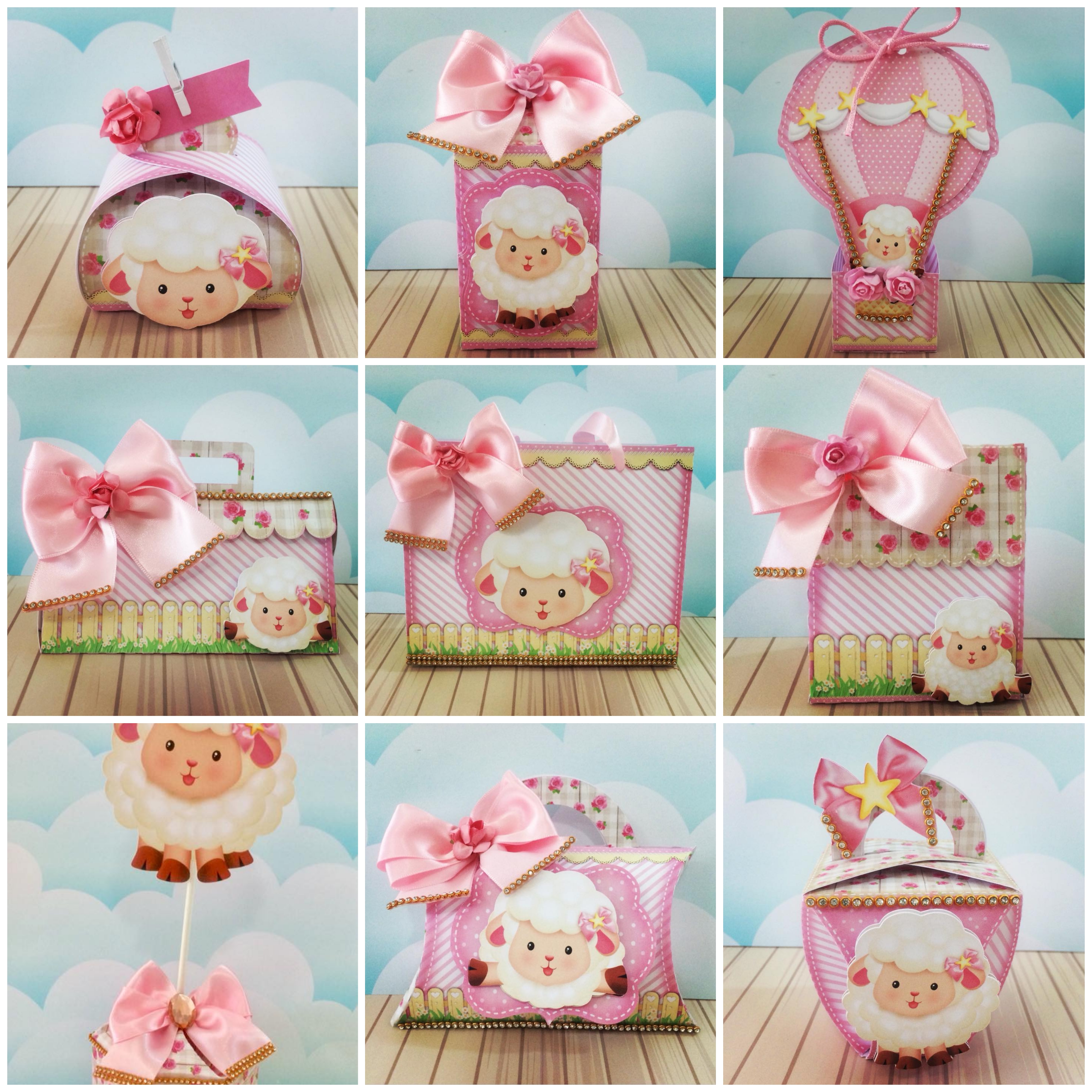 CÓDIGO 365 - KIT FESTA OVELHINHA MENINA