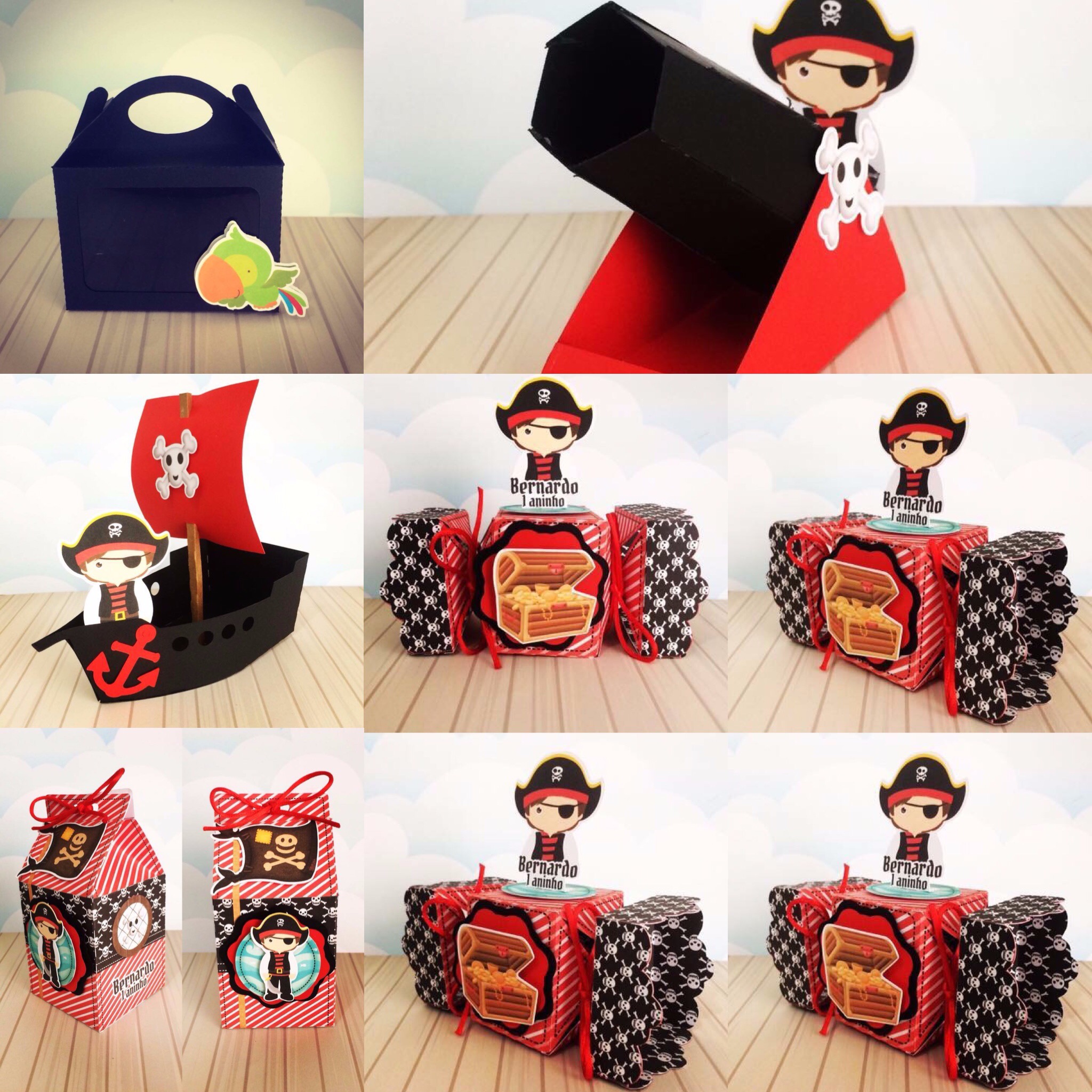 CÓDIGO 495 - KIT FESTA PIRATAS