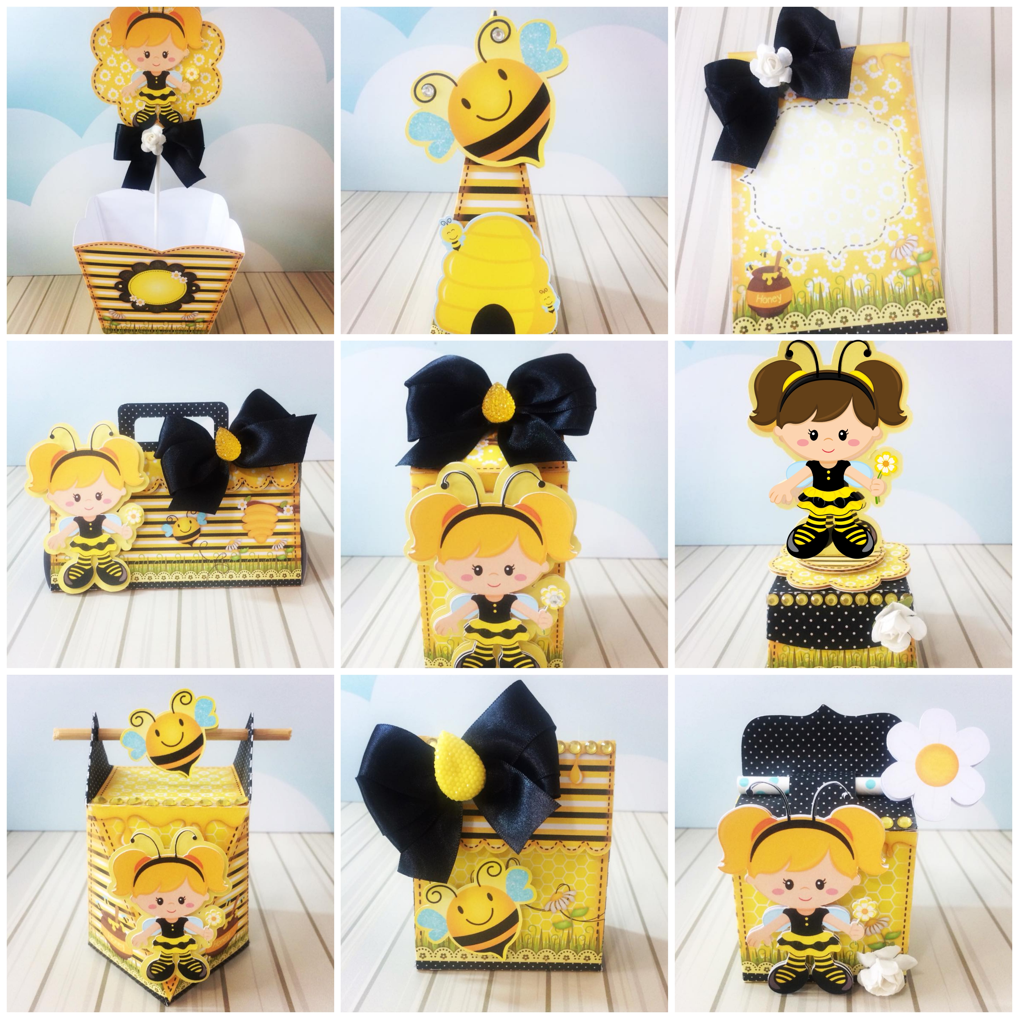 CÓDIGO 504 - KIT FESTA ABELHINHA