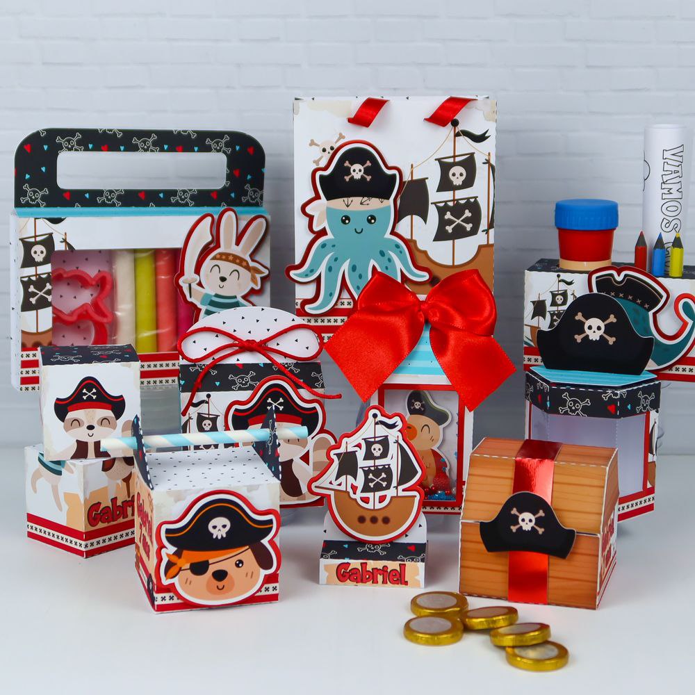 CÓDIGO 519 - KIT FESTA PIRATAS