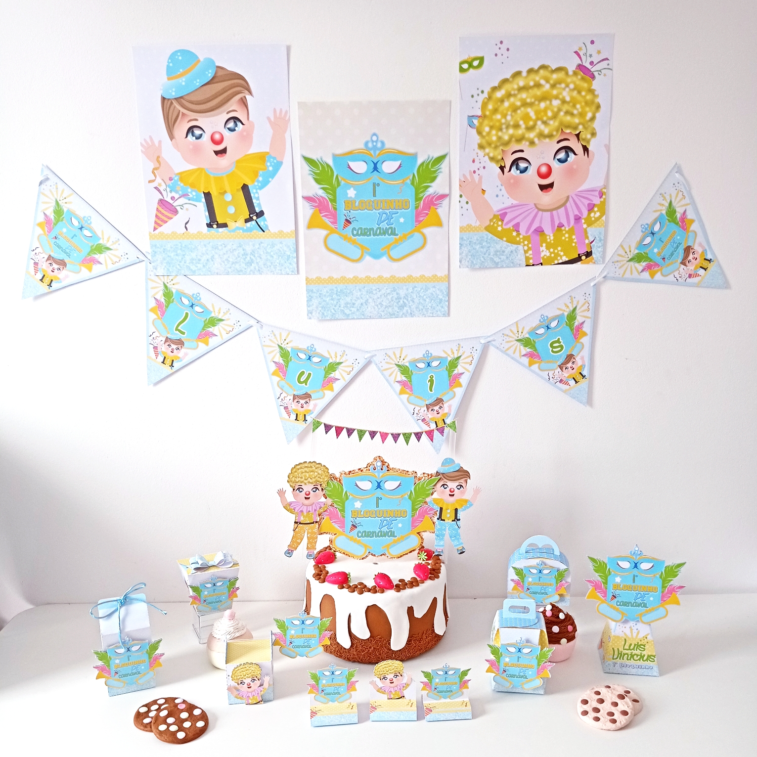 Código 757 - Kit Festa Carnaval Menino