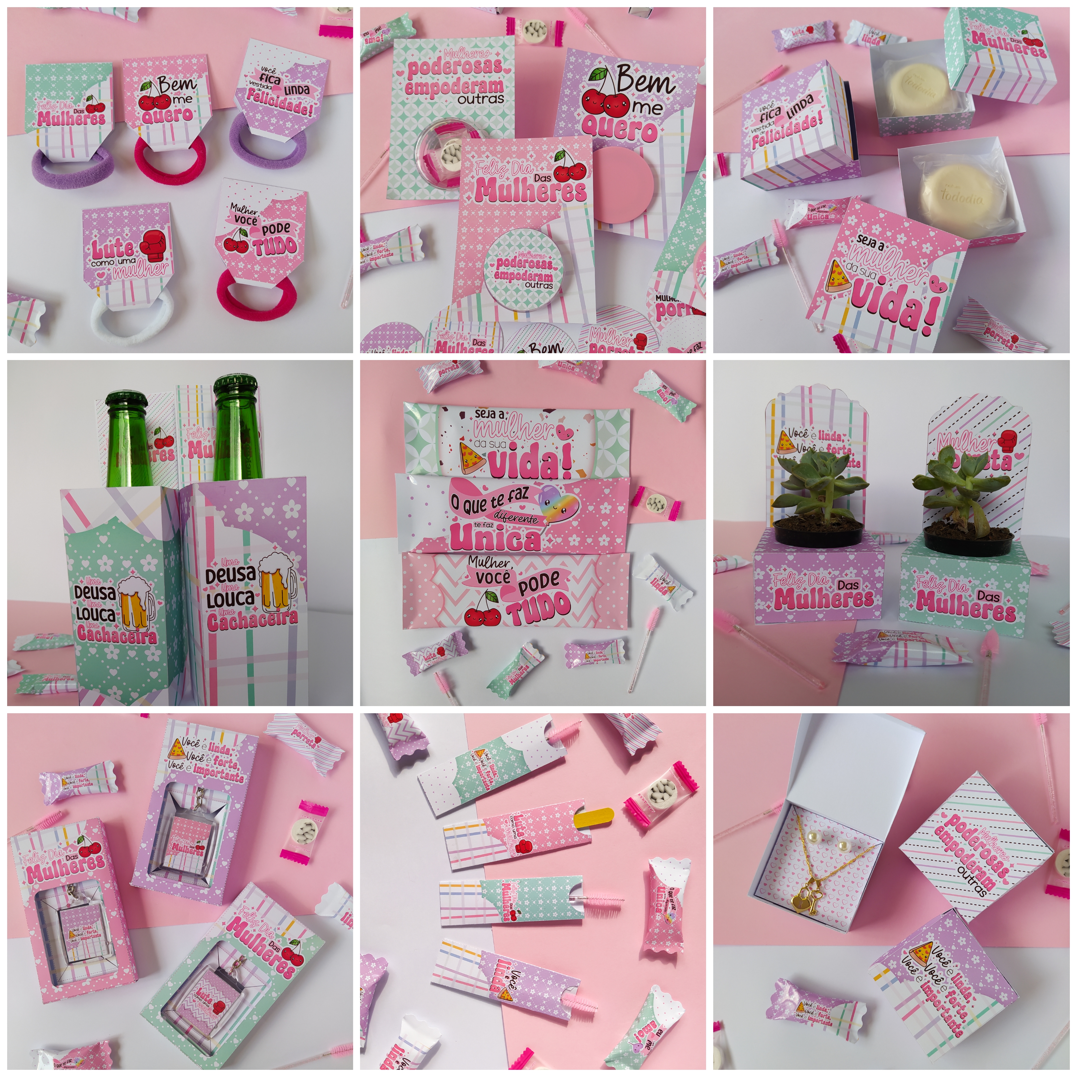 Código 764 - Kit Mimo Dia das Mulheres