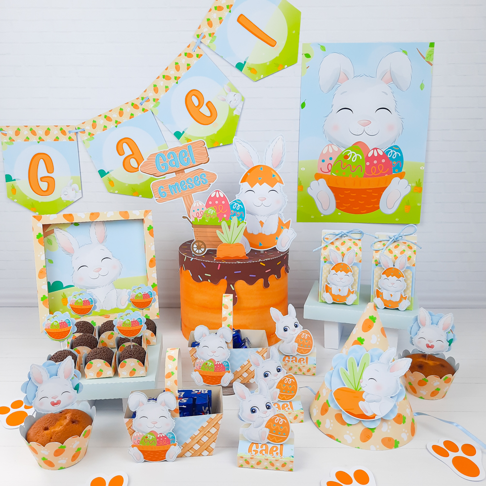 Código 830 - Só um Bolinho Kit Páscoa Menino