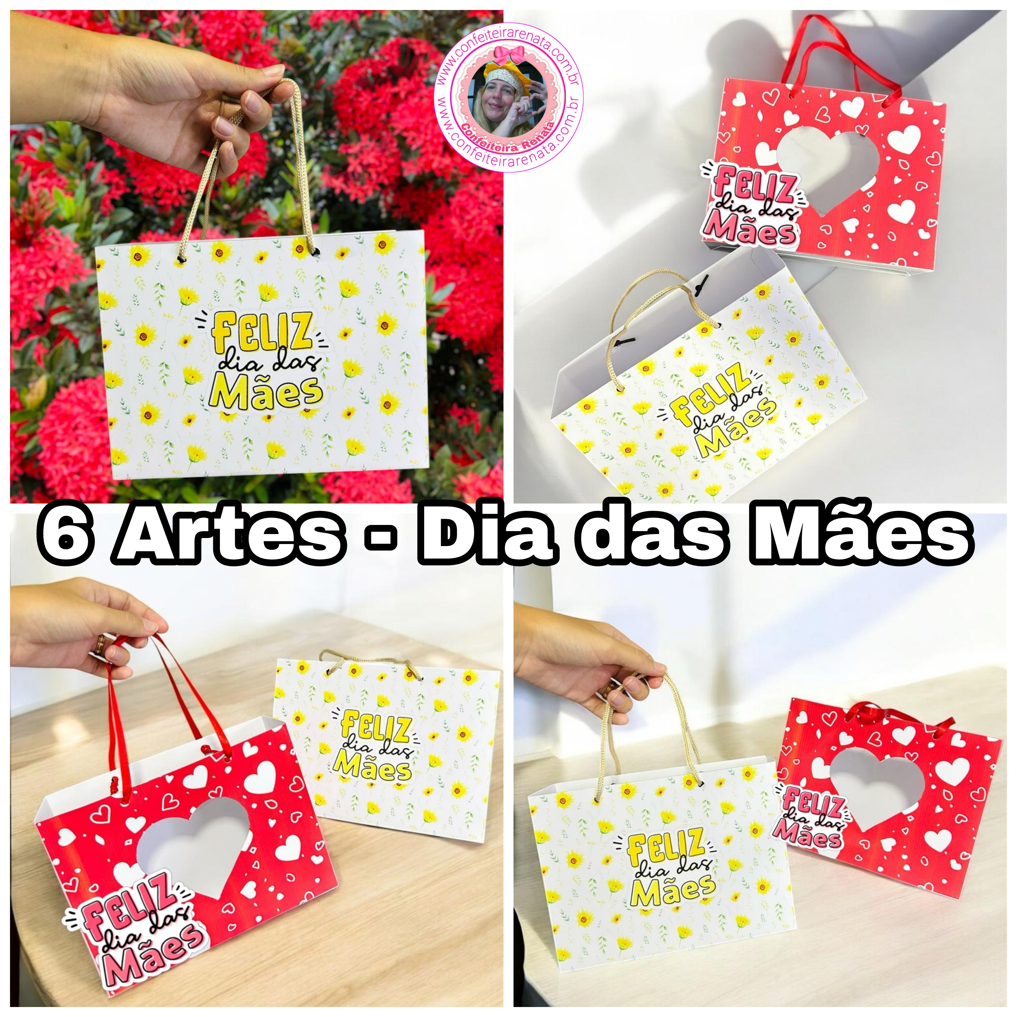 Código 1193 - Kit Sacola Dia das Mães