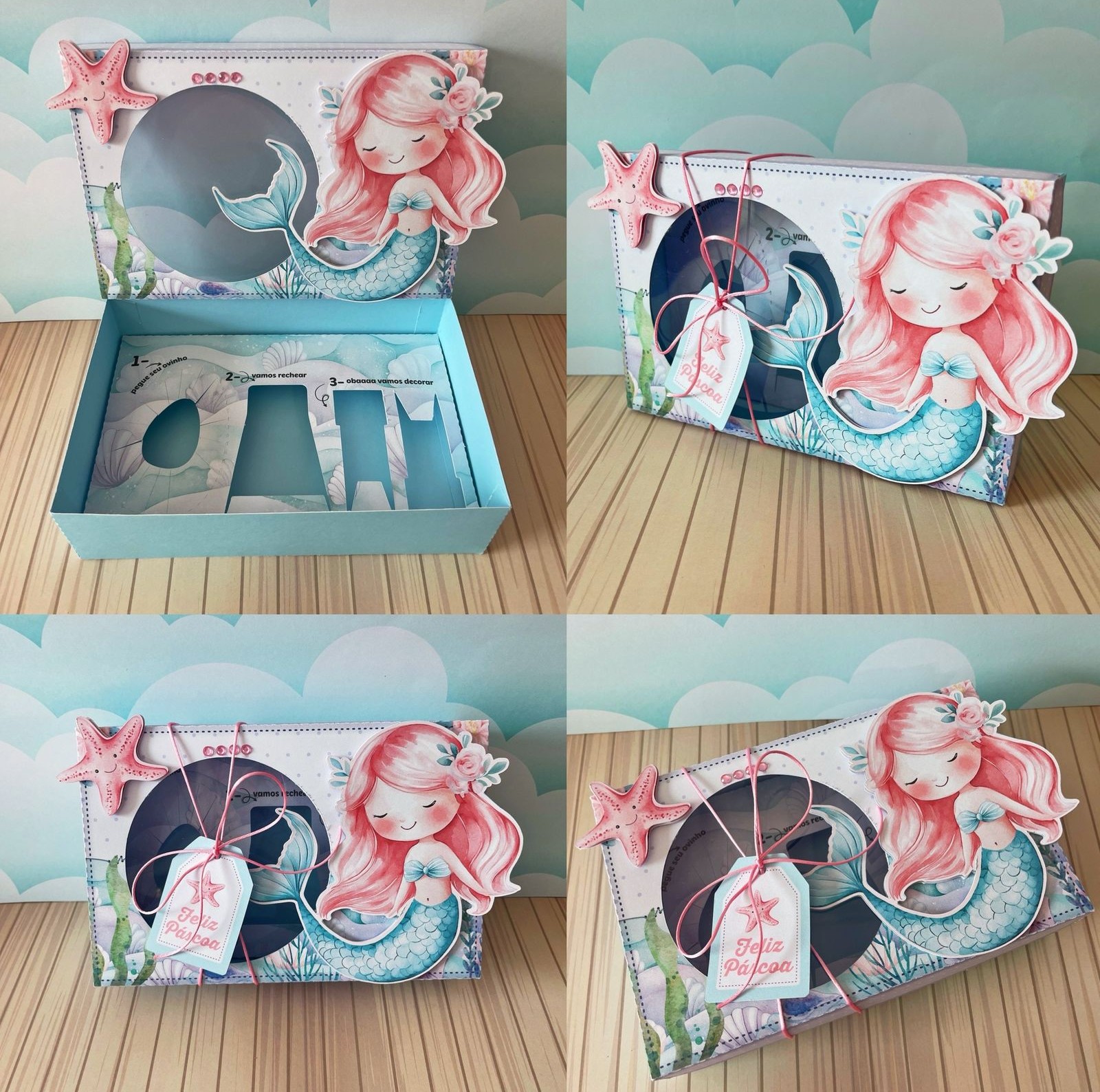 Mini Confeiteiro Sereia