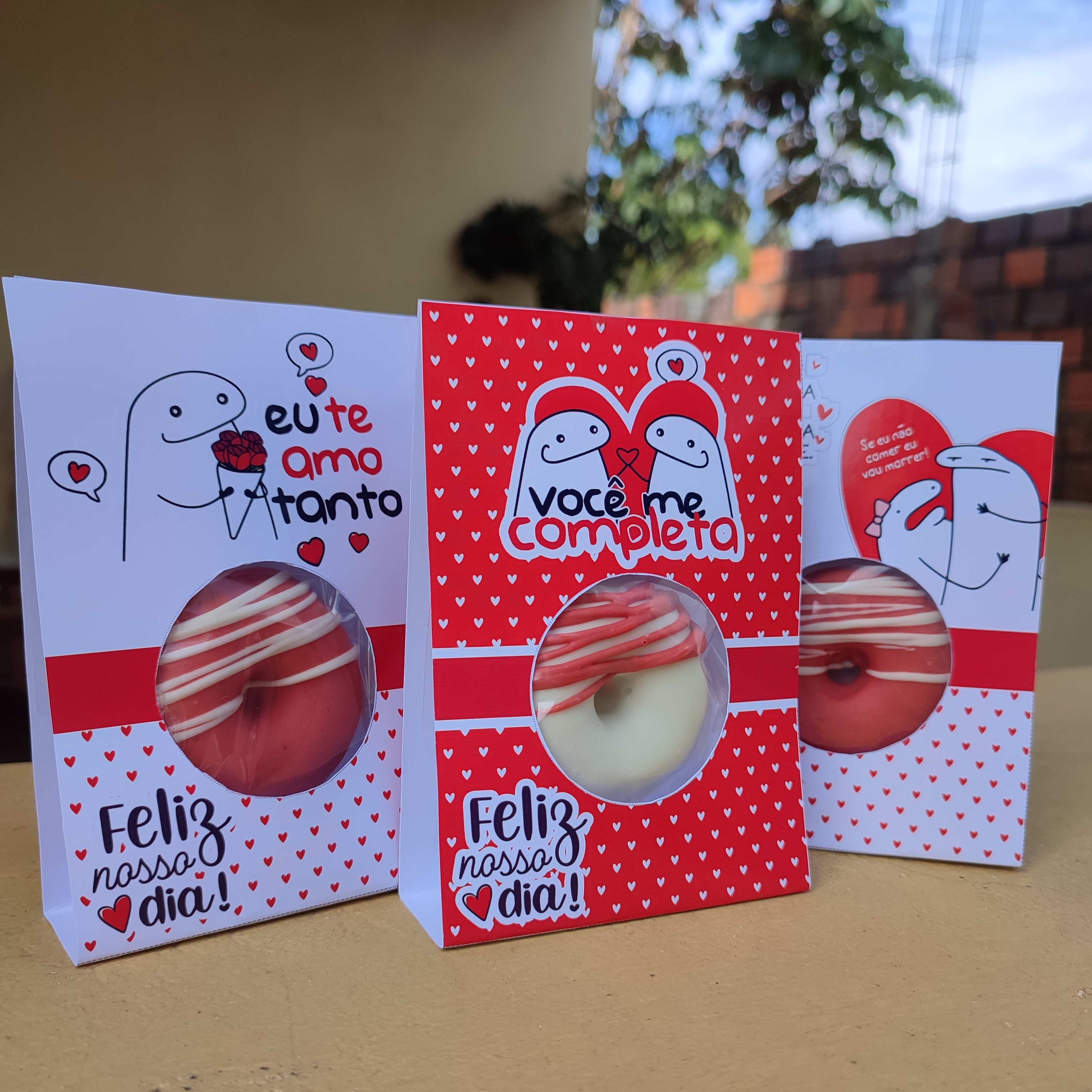 Código 1220 - Lembrancinha Donuts Dia dos Namorados