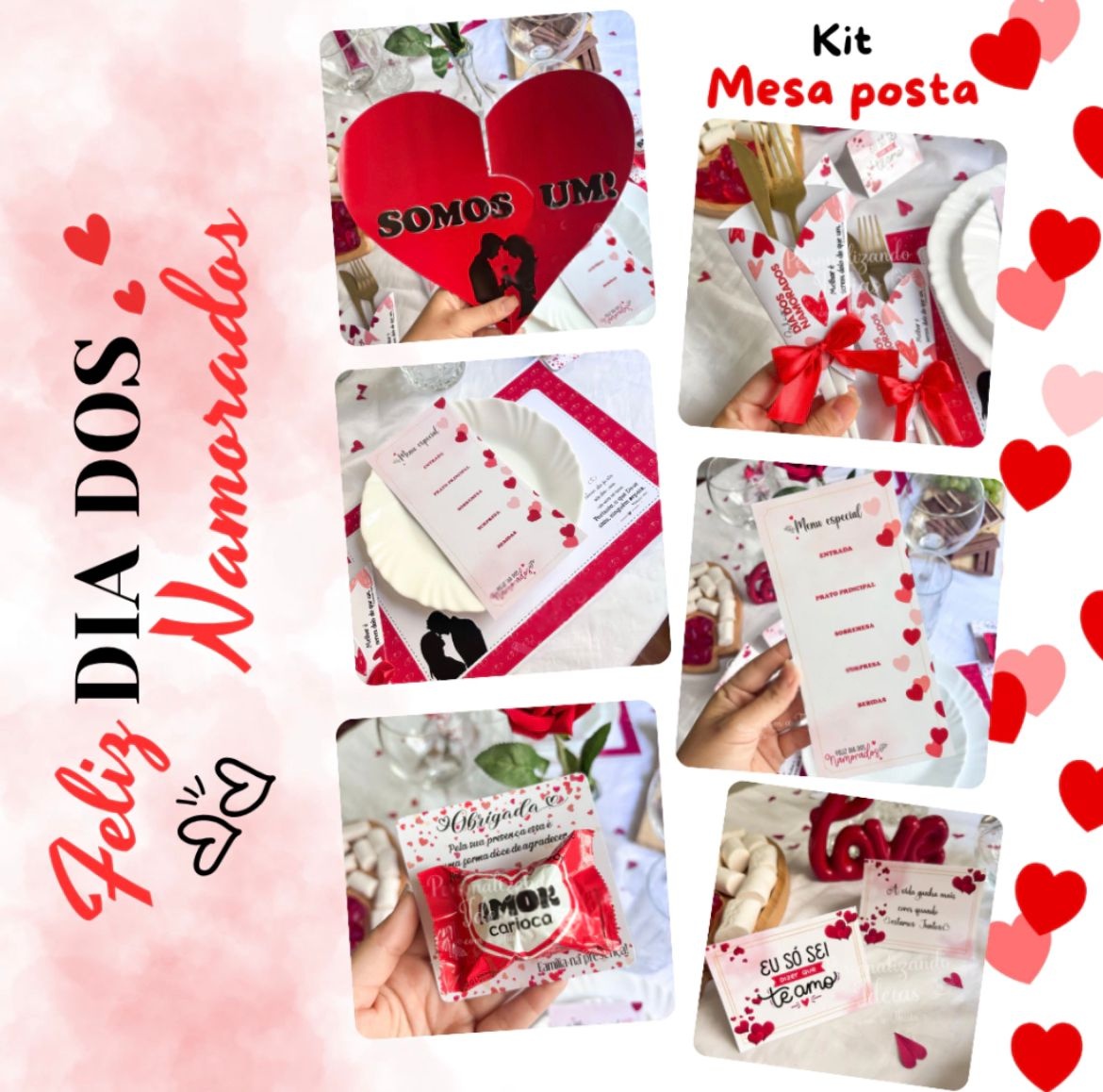 Código 1224 - Kit Mesa Posta