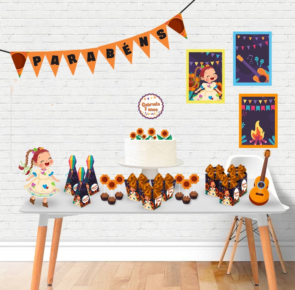 Código 1249 - Kit Festa Junina Menina