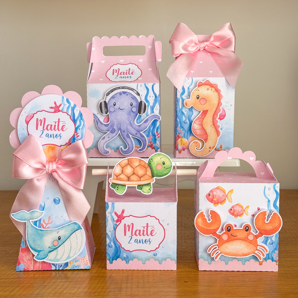 Código 1318 - Kit Fundo do Mar Menina